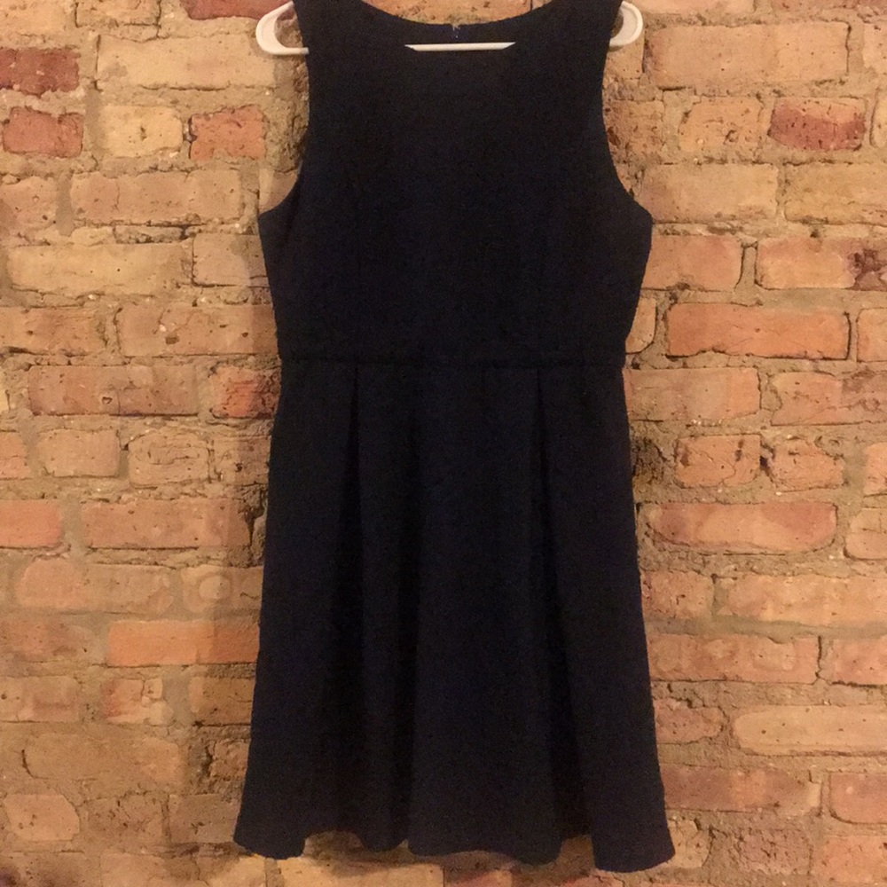 Navy Blue Ann Taylor Dress